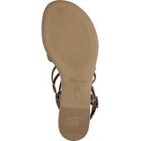 Merk - Model - Sandaal - Beige - Textiel/Synthetisch - Verstelbare Bandjes