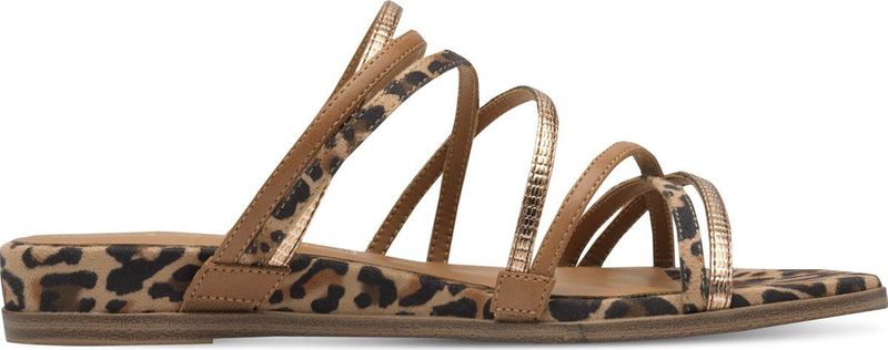 Tamaris - Essentials - Muiltjes - Leopard Comb - Materiaalmix - Comfortabele Pasvorm