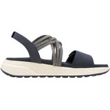 Tamaris - 1-28223-44 805 - Sandalen - Zwart - Synthetisch