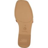 Tamaris - Slippers - Oranje - Textiel - Antislipzool