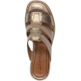 Tamaris - Damessandalen - Brons - Sleehak - Comfortabele Binnenzool