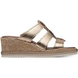 Tamaris - Damessandalen - Brons - Sleehak - Comfortabele Binnenzool