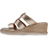 Tamaris - Damessandalen - Brons - Sleehak - Comfortabele Binnenzool
