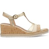 Tamaris - 1-28358-44 942 - Sandalen - Leer - Zwart