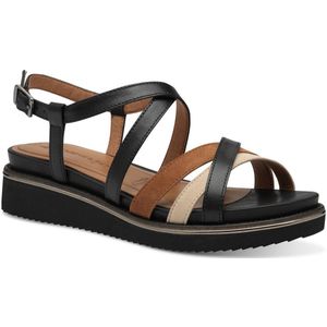 Tamaris - Sandaaltje 1-28237-44 - Zwart - Leer