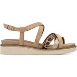 Tamaris - Sandaaltje 1-28237-44 - Zwart - Leer