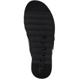 Tamaris - 1-27101-44 - Slipper - Zwart - Leer