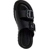 Gezondheidsslippers - Sandalen - Metallic - Leer