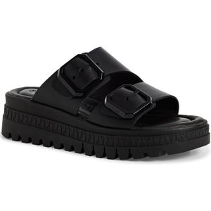 Gezondheidsslippers - Sandalen - Metallic - Leer