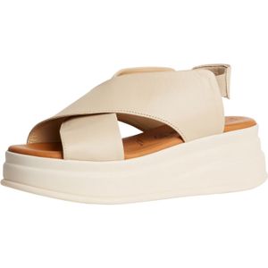 Tamaris Dames 1-28303-44 sleehaksandalen, ivoor, 37 EU, ivoor, 37 EU