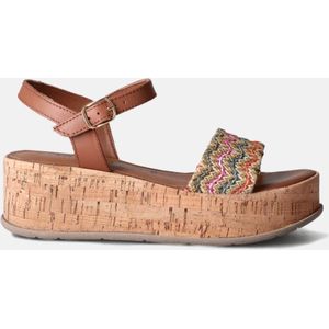 Tamaris - 1-28020-42 - Sandalen - Beige - Leer