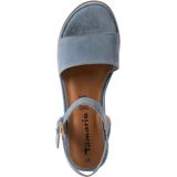 Tamaris - 1-28020-42 - Sandalen - Zwart - Leer