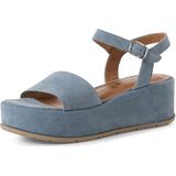 Tamaris - 1-28020-42 - Sandalen - Zwart - Leer