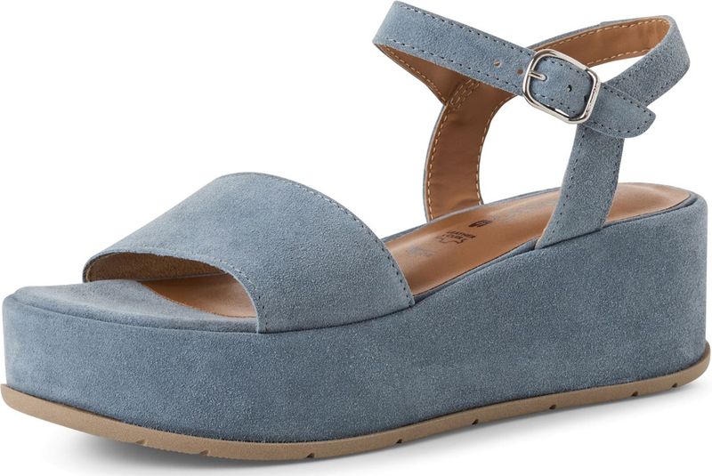 Tamaris - 1-28020-42 - Sandalen - Zwart - Leer