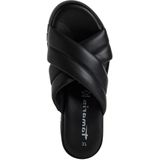 Tamaris - Dames Slipper - Zwart - Leer