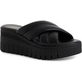 Tamaris - Dames Slipper - Zwart - Leer