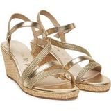 Tamaris - 1-28323-44 - Sandalen - Zwart - Synthetisch en Textiel