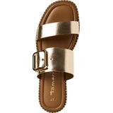 Tamaris - Slipper - Zwart - Leer - Elegante Stijl