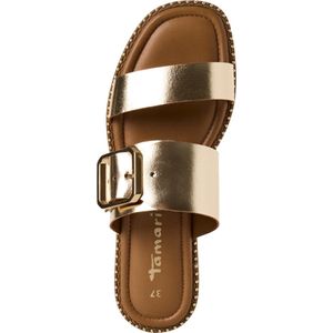 Tamaris - Slipper - Zwart - Leer - Elegante Stijl