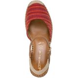 Tamaris - 1-29610-42 - Espadrilles - Beige - Leer/Textiel