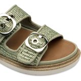 Tamaris - 1-27505-42 - Slipper - Groen - Wijd