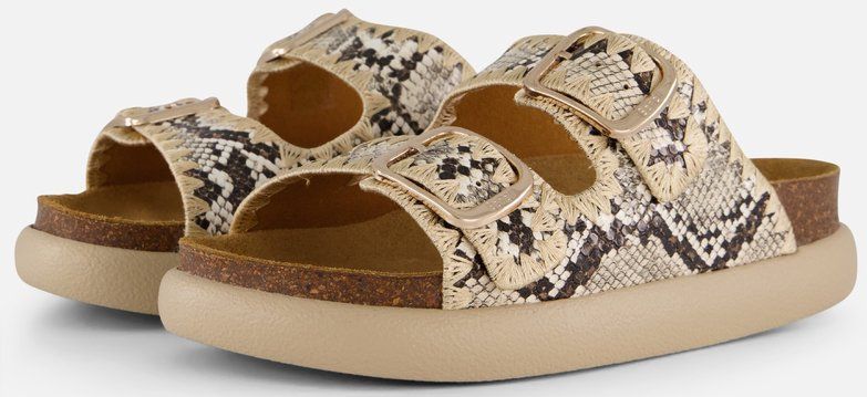 Tamaris - Dames Sandalen - Zwart - Synthetisch - Verfijnde Bandjes