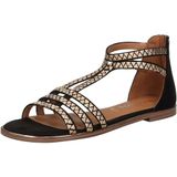 Tamaris - Sandalen - Zwart - Materiaalmix