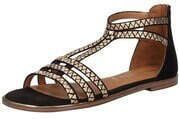 Tamaris - Sandalen - Zwart - Materiaalmix