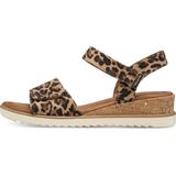 Tamaris - Essentials - Sandalen - Leopard - Textiel