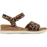 Tamaris - Essentials - Sandalen - Leopard - Textiel