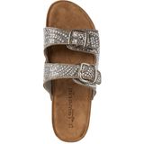 Tamaris - 1-27415-44 - Muiltjes - Zwart - Leer