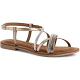 Tamaris - 1-28139-44 Sandaal - Beige - Leer