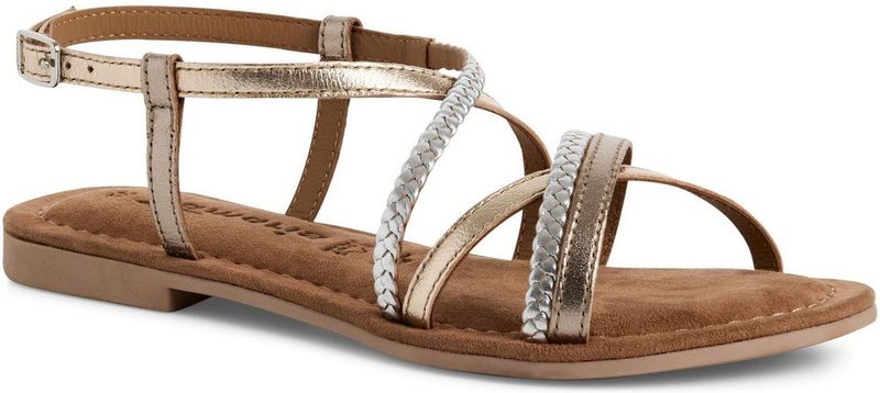 Tamaris - 1-28139-44 Sandaal - Beige - Leer