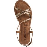 Tamaris - 1-28139-44 - Sandalen - Beige - Leer