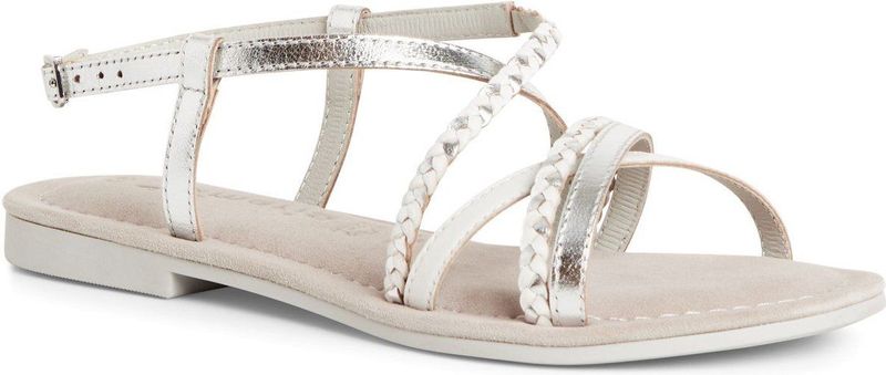 Sandalen - Beige - Leer