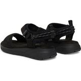 Tamaris - Sandaaltje 1-28716-44 - Lichtroze/Zwart - Textiel - Klittenbandsluiting