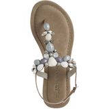 Tamaris - 1-28163-42 - Sandalen - Wit - Leer/Textiel
