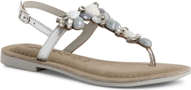 Tamaris - 1-28163-42 - Sandalen - Wit - Leer/Textiel