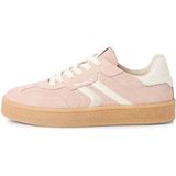 Tamaris - 1-23723-44 - Lage Damesschoen - Roze - Leer en Textiel