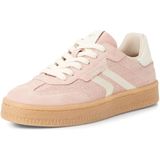 Tamaris - 1-23723-44 - Lage Damesschoen - Roze - Leer en Textiel