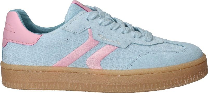 Tamaris - 1-23723-44 - Sneaker - Zwart - Krokostructuur - Verwisselbaar Voetbed