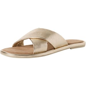 Tamaris - Dames Slipper - Zwart - Leer