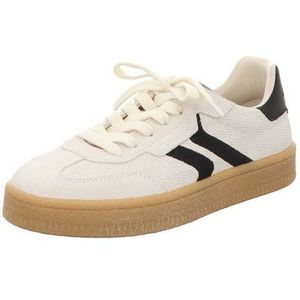 Sneakers - Color-Blocking - Leer/Imitatieleer/Suède - Platte Hak