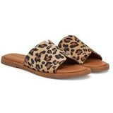 Tamaris - 1-27136-44 - Slipper - Bruin - Leer