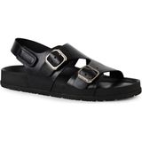 Tamaris - 1-28403-44 - Slipper - Zwart - Leer