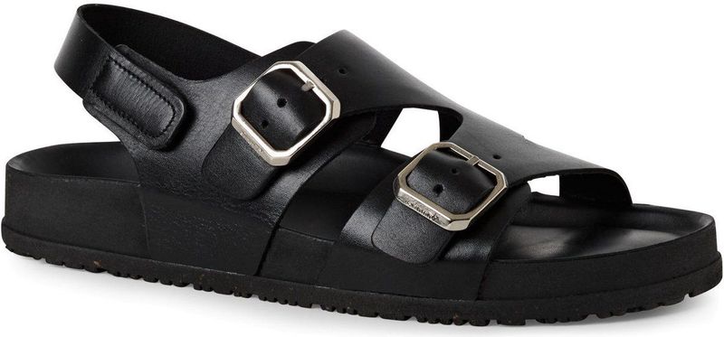 Tamaris - 1-28403-44 - Slipper - Zwart - Leer