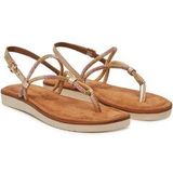 Teenslipper - Effen - Leer - Flexibele Zool - Platte Hak