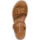 Tamaris - Sleehakken - Bruin - Leer
