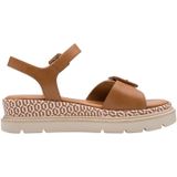 Tamaris - Sleehakken - Bruin - Leer