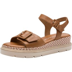 Tamaris - Sleehakken - Bruin - Leer